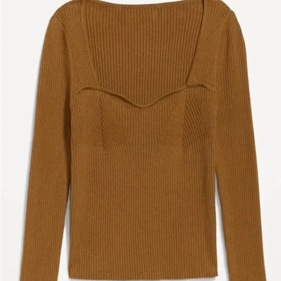 Old Navy Fitted Rib-Knit Sweater - Picture 3 of 6